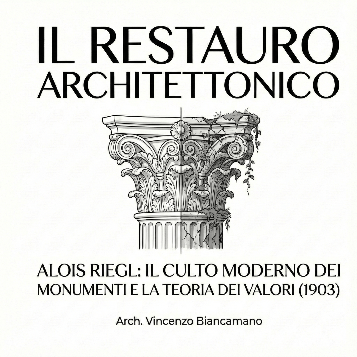 Alois Riegl e il Culto Moderno dei Monumenti: la Teoria dei Valori che ha fondato il Restauro&nbsp;contemporaneo